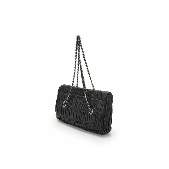 Prada Black Chain Shoulder Nappa Bag - Picture 2 of 12